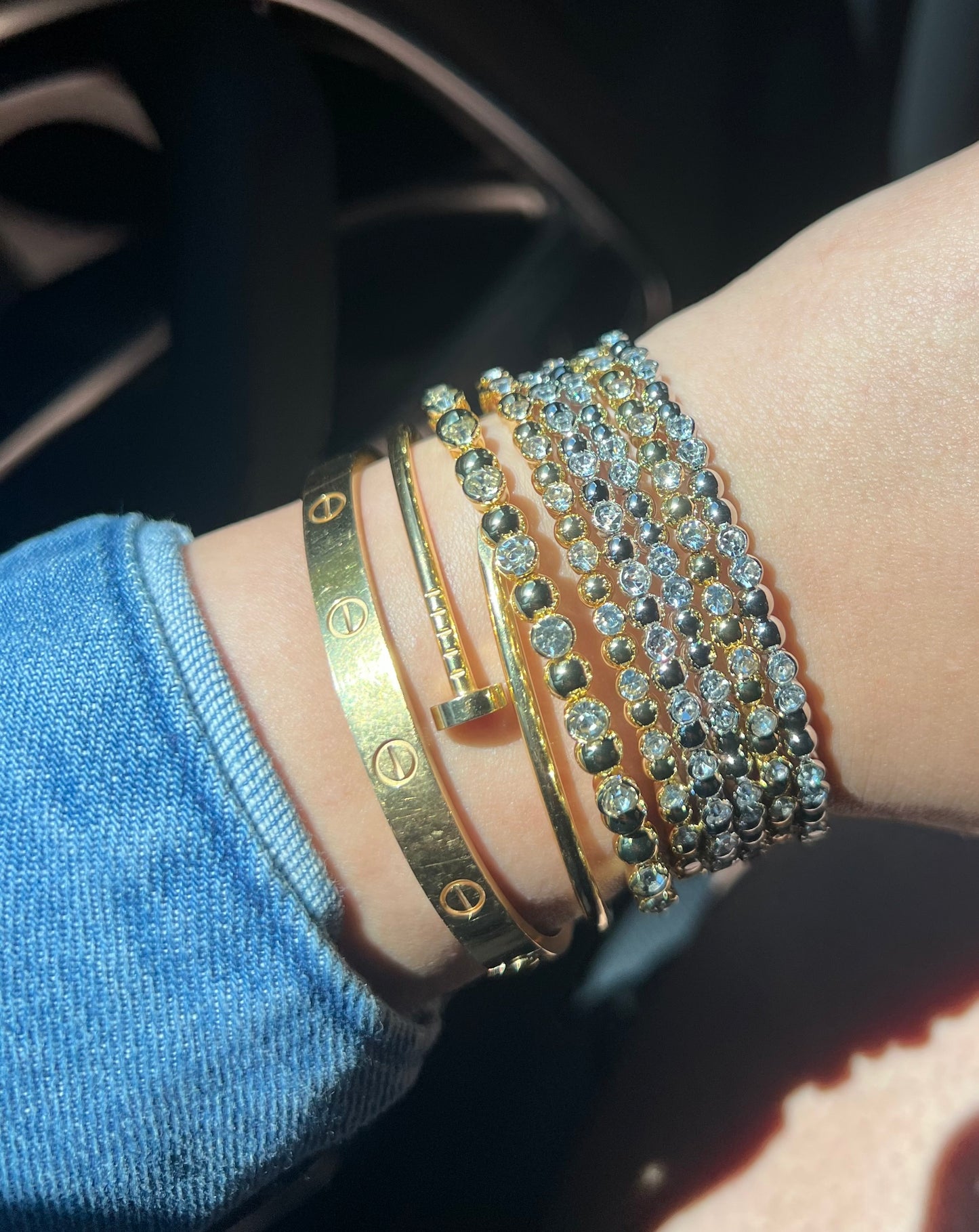 Bubble Stretch Opening Bangle