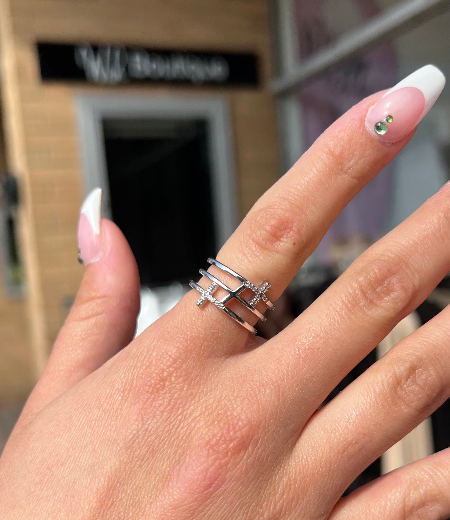 Stacked Cross Ring