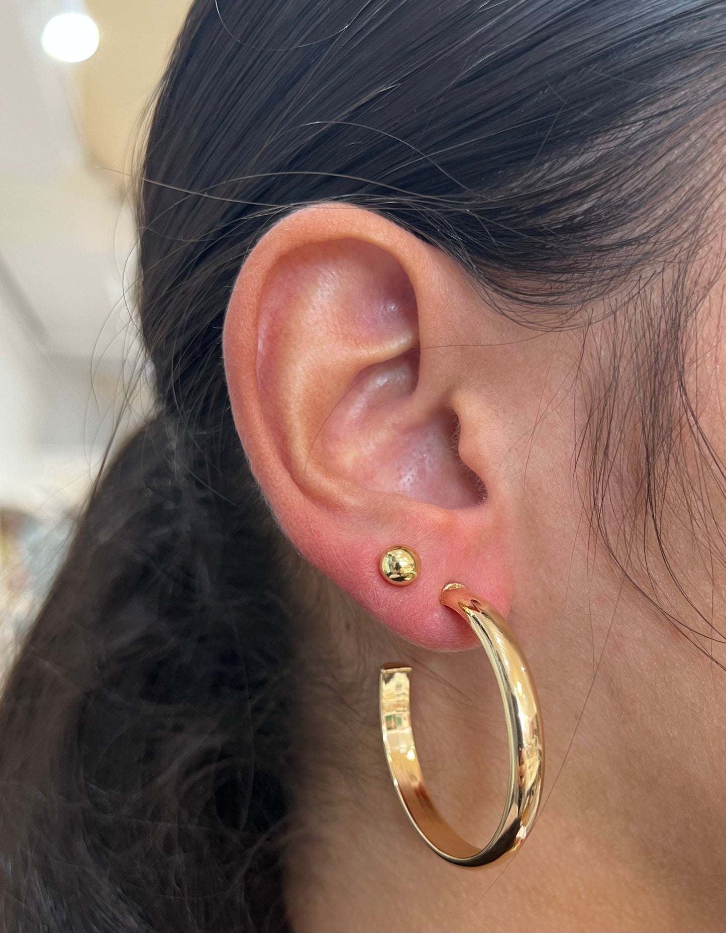 Kelsey Gold Hoop