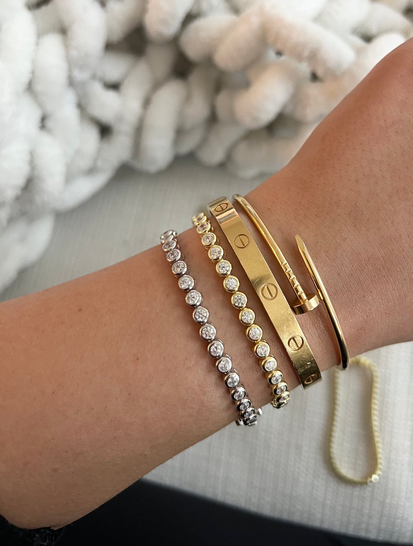 Bubble Tennis Bracelet