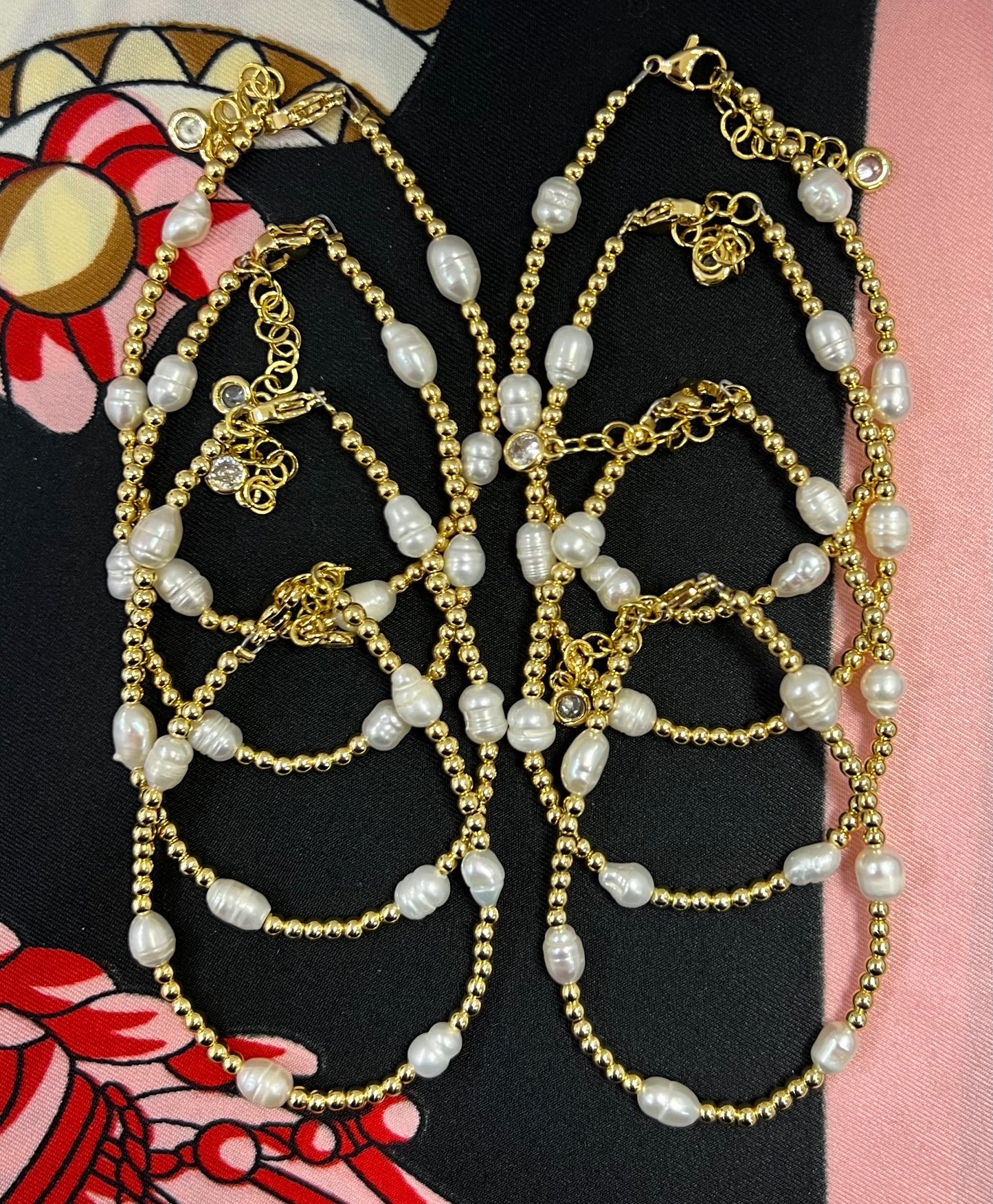 Sabrina Pearl Clasp Bracelet