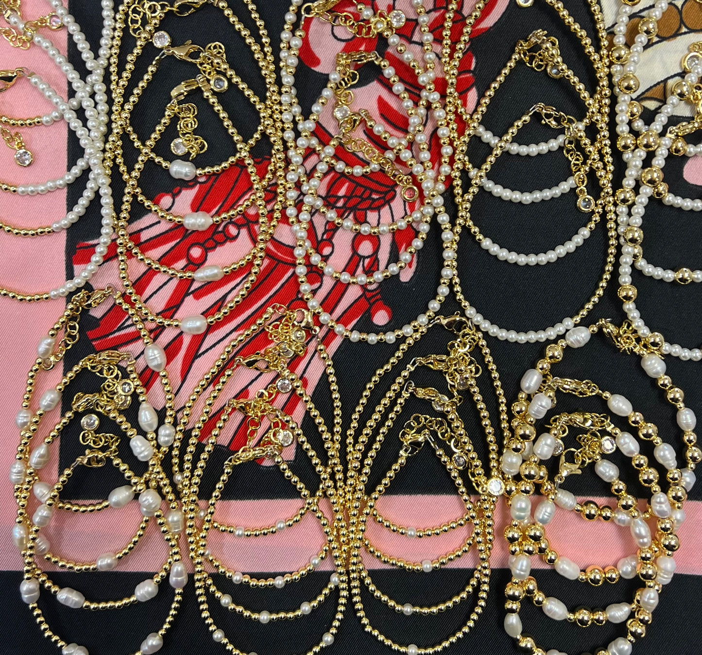 Sabrina Pearl Clasp Bracelet