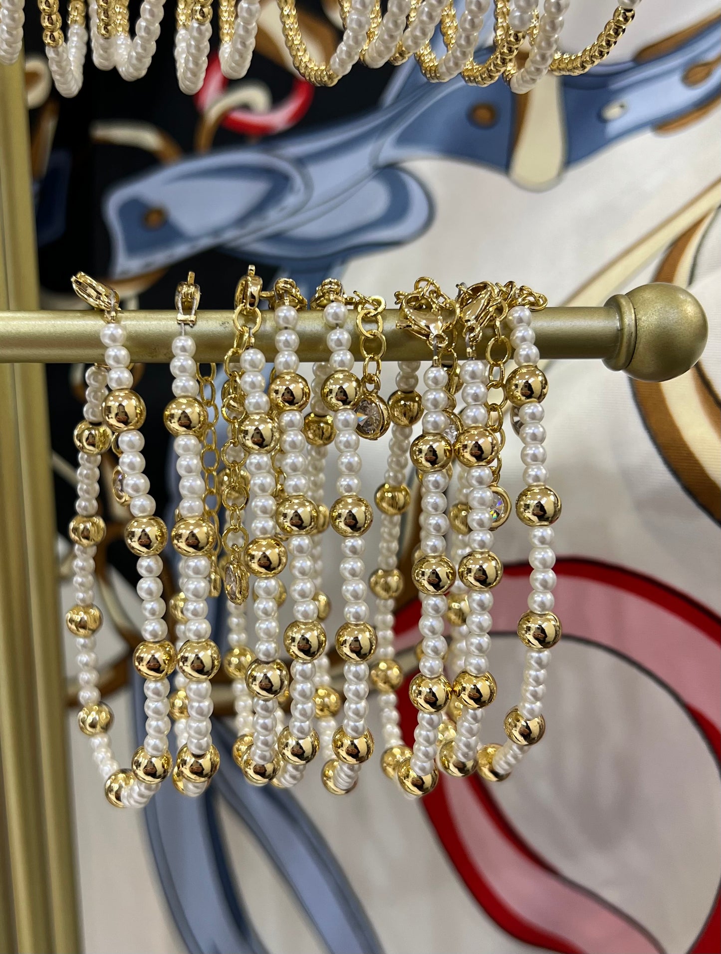 Lulu Pearl Clasp Bracelet