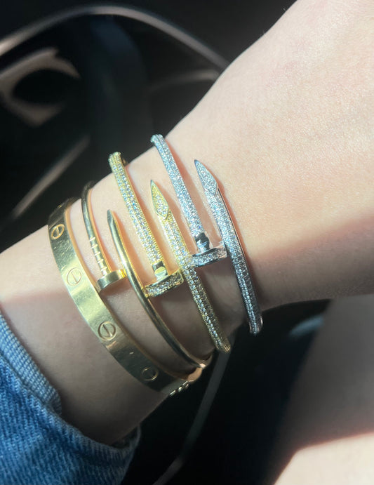 Iced Nail Bracelet